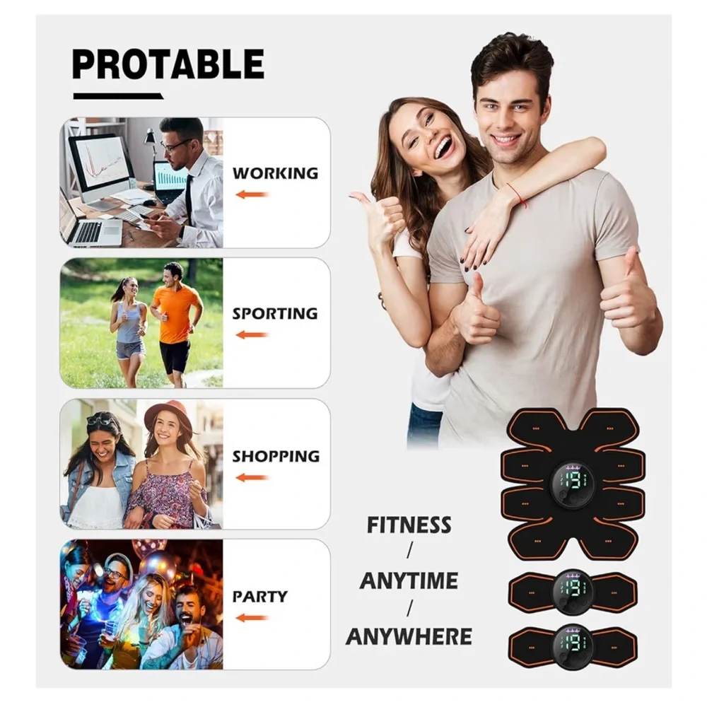 ABS stimulator/arm leg. For men and women